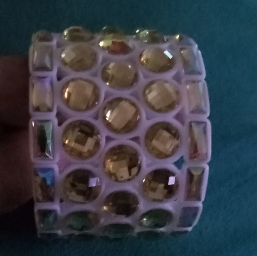 White Stone Bracelet
